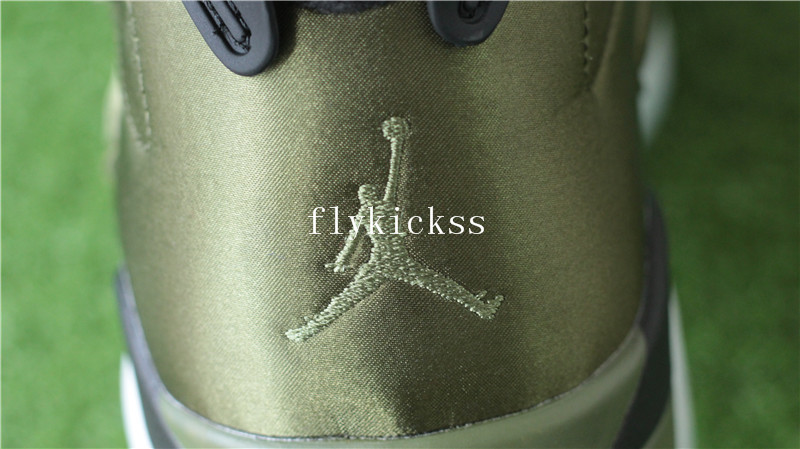 Air Jordan 6 Pinnacle Flight Jacket Green